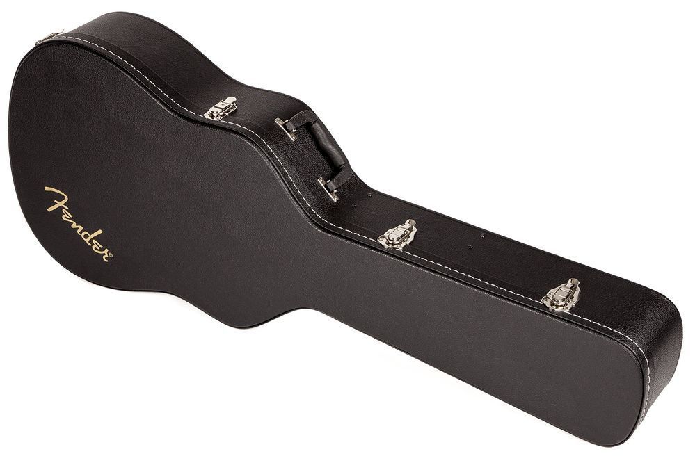 FENDER DREADNOUGHT ACOUSTIC GUITAR CASE BLACK FLAT TOP Кейс для акустичної гітари FE-0327 фото
