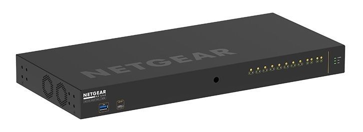 Комутатор NETGEAR M4250-10G2F-POE+ (GSM4212P) 10xGE (8xPoE), 2xSFP, 125Вт, AV Line, Керований L2 GSM4212P-100EUS фото