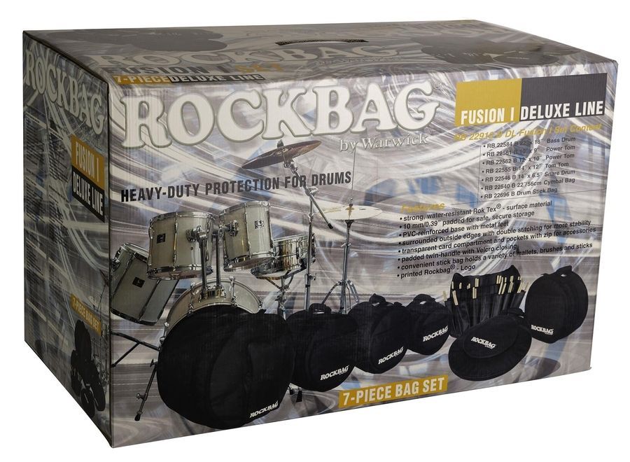 RockBag RB 22910 B Drum Flat Pack Fusion I Bag Set RB-0236 фото