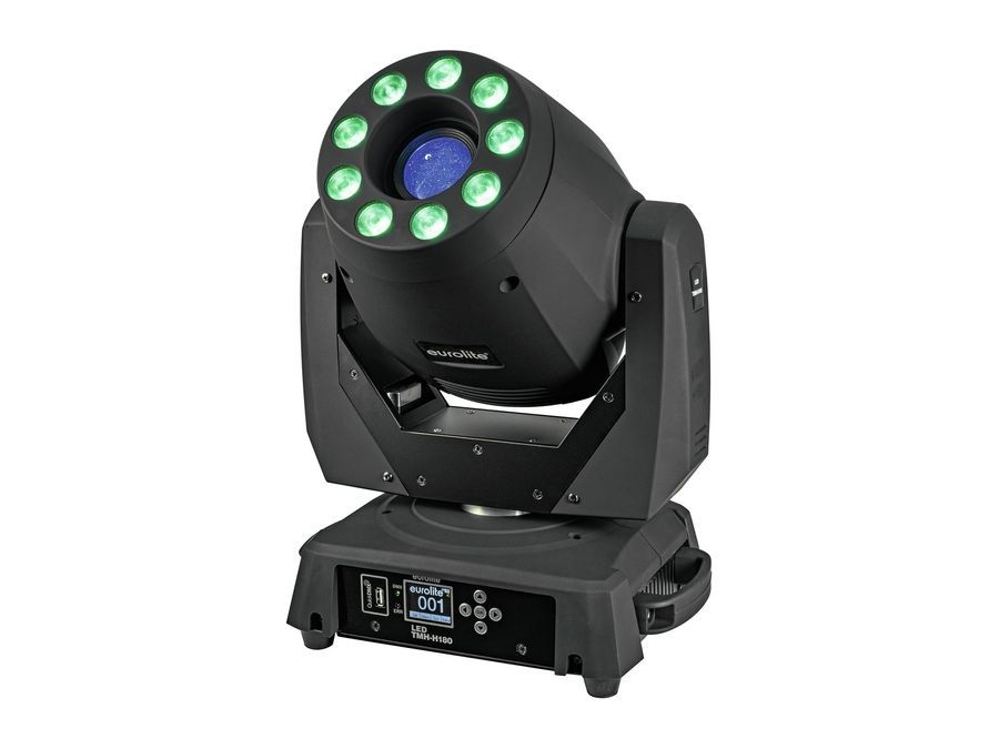 EUROLITE LED TMH-H180 Hybrid Moving-Head Spot/Wash COB EL-1137 фото
