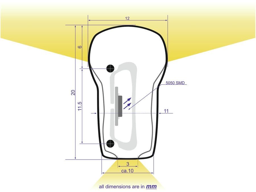 EUROLITE LED Neon Flex 230V Slim warm white 100cm EL-0920 фото