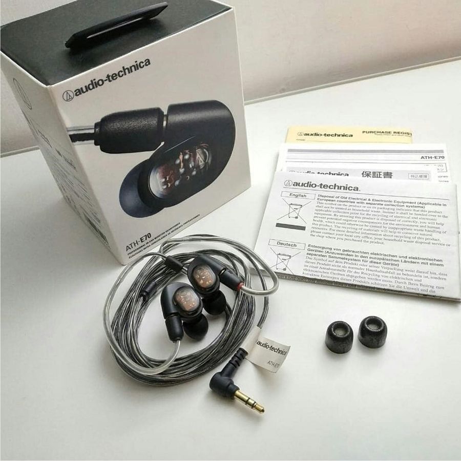 Навушники Audio-Technica ATH-E70 AT-0120 фото