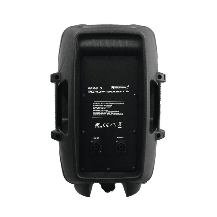 Пасивна акустична система Omnitronic VFM-210&nbsp; OM-0033 фото