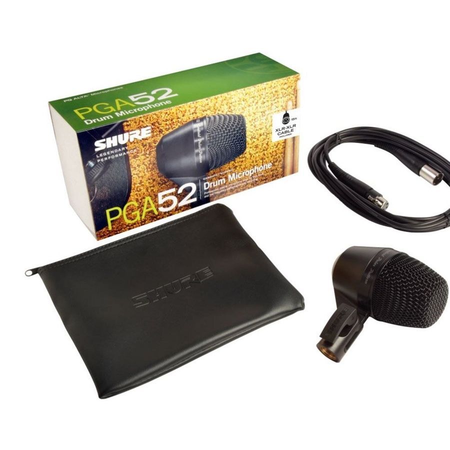 Инструментальный микрофон Shure PGA52 XLR SH-2263 фото
