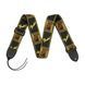 Ремінь гітарний Fender 2 Monogrammed Black/Yellow/Brown Strap FE-0005 фото