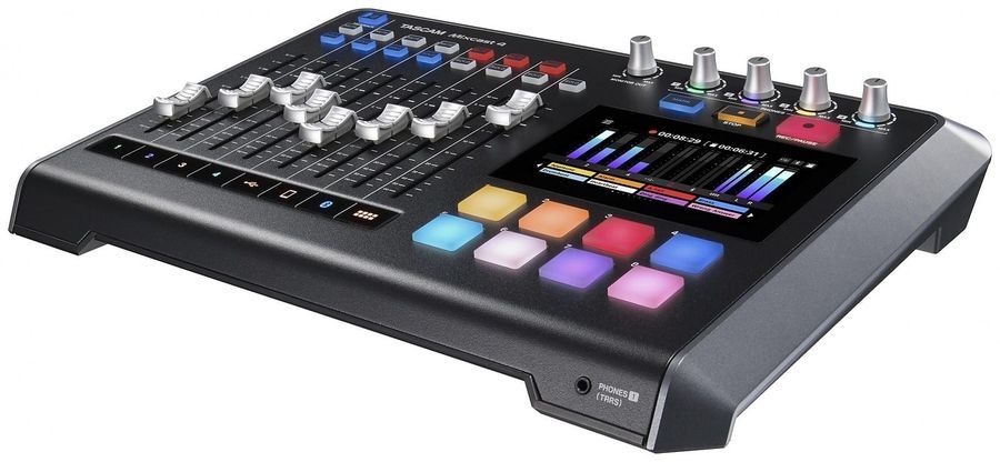 Мікшер подкастів, рекордер, аудіоінтерфейс USB і стример Tascam Mixcast 4 TA-0380 фото