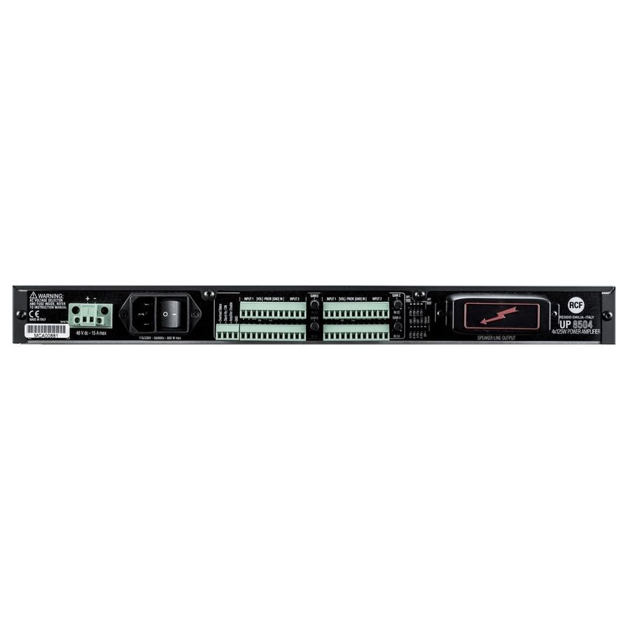 Трансляционный усилитель RCF UP8504 RC-1119 фото