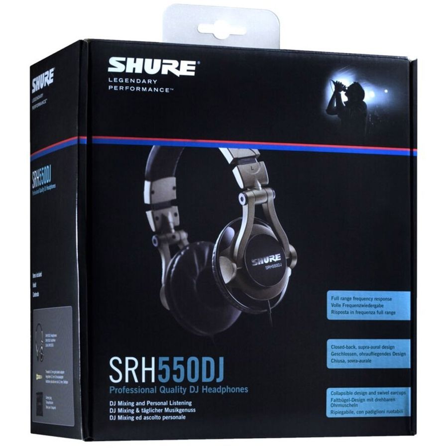 DJ навушники Shure SRH550DJ SH-1623 фото