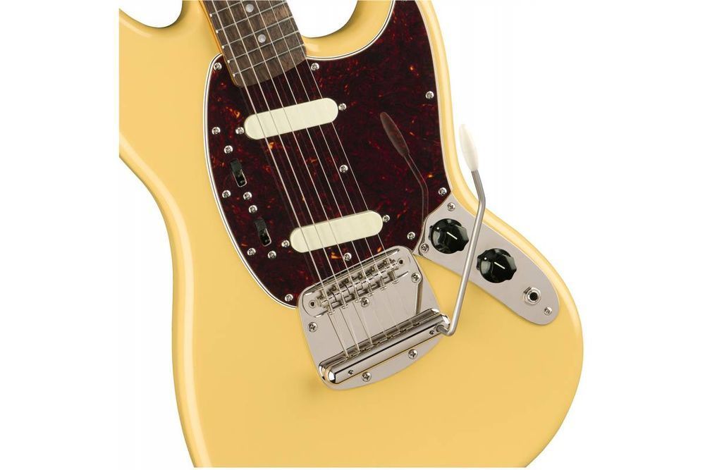 SQUIER by FENDER CLASSIC VIBE '60s MUSTANG LR VINTAGE WHITE Электрогитара SQ-0126 фото