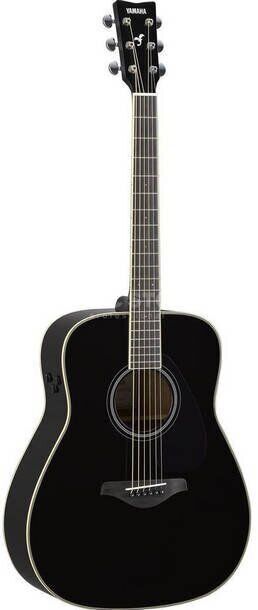 Электроакустическая гитара YAMAHA FG-TA BLACK YA-0288 фото