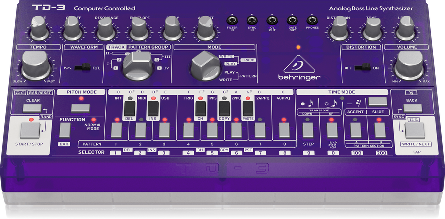 Аналоговый синтезатор Behringer TD-3-GP BE-0964 фото
