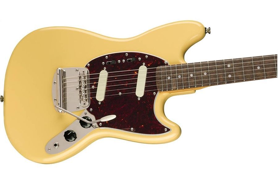 SQUIER by FENDER CLASSIC VIBE '60s MUSTANG LR VINTAGE WHITE Электрогитара SQ-0126 фото