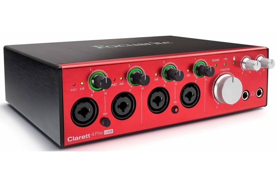 FOCUSRITE Clarett 4Pre USB Аудиоинтерфейс FR-0017 фото