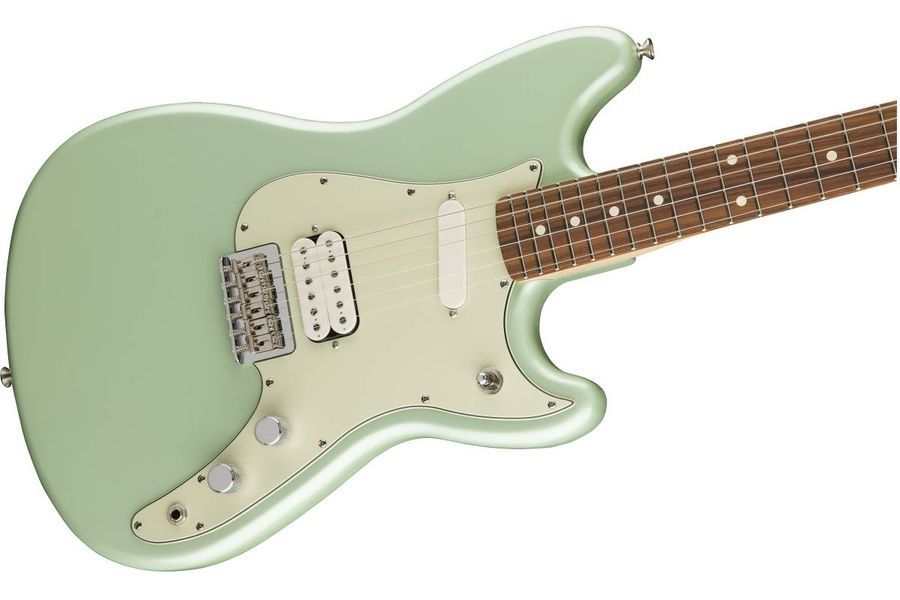 FENDER OFFSET DUO-SONIC HS PAU FERRO SURF PEARL Электрогитара FE-0438 фото