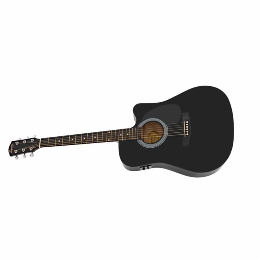 Електроакустична гітара Squier by Fender SA-150CE Black SQ-0016 фото