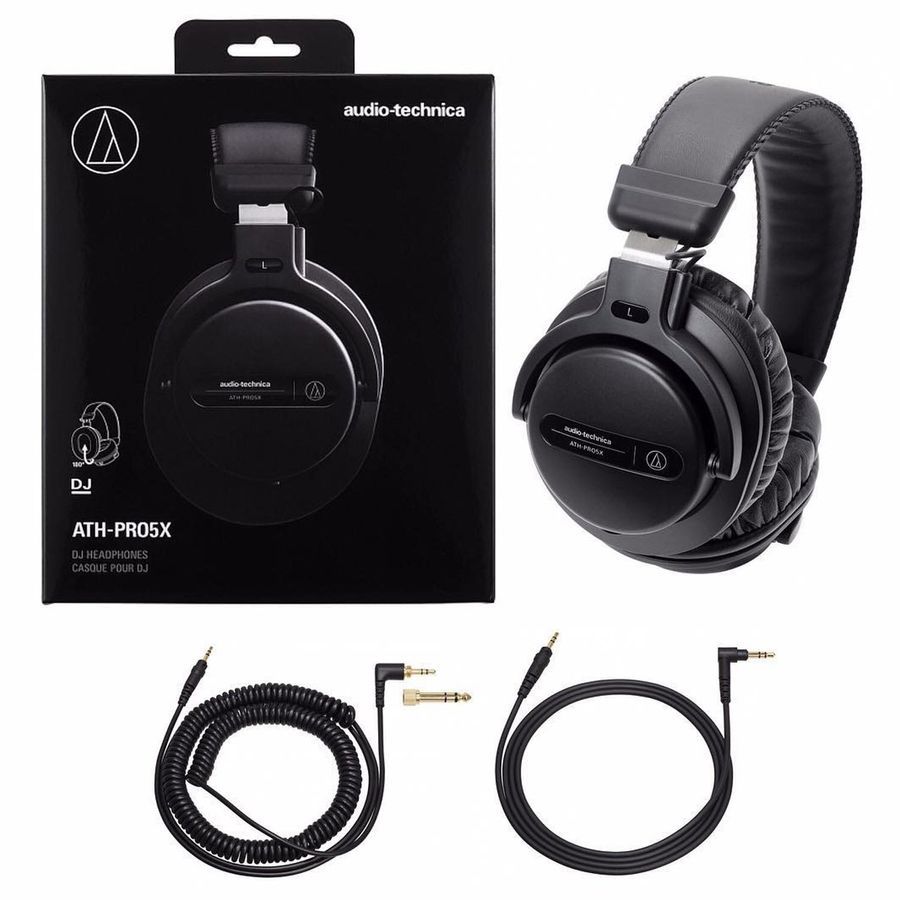 Наушники Audio-Technica ATH-PRO5x Черные AT-0139 фото