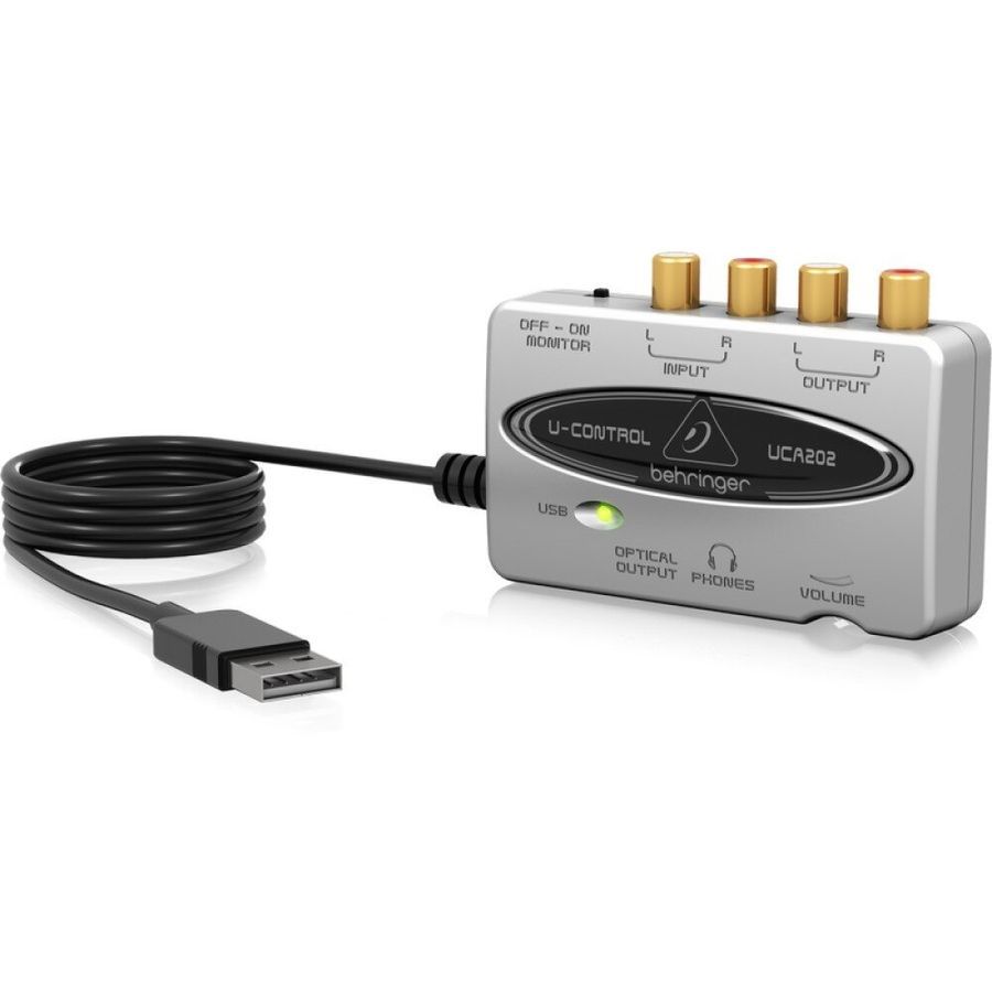 Аудіоінтерфейс Behringer U-Control UCA202 BE-0598 фото