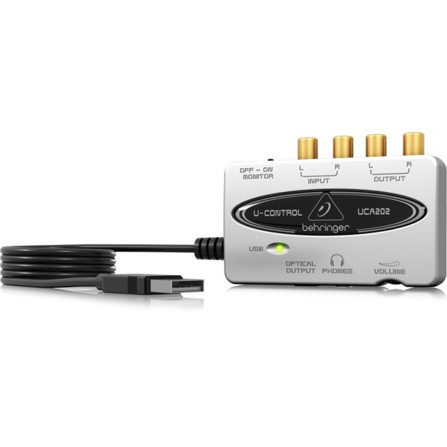 Аудіоінтерфейс Behringer U-Control UCA202 BE-0598 фото