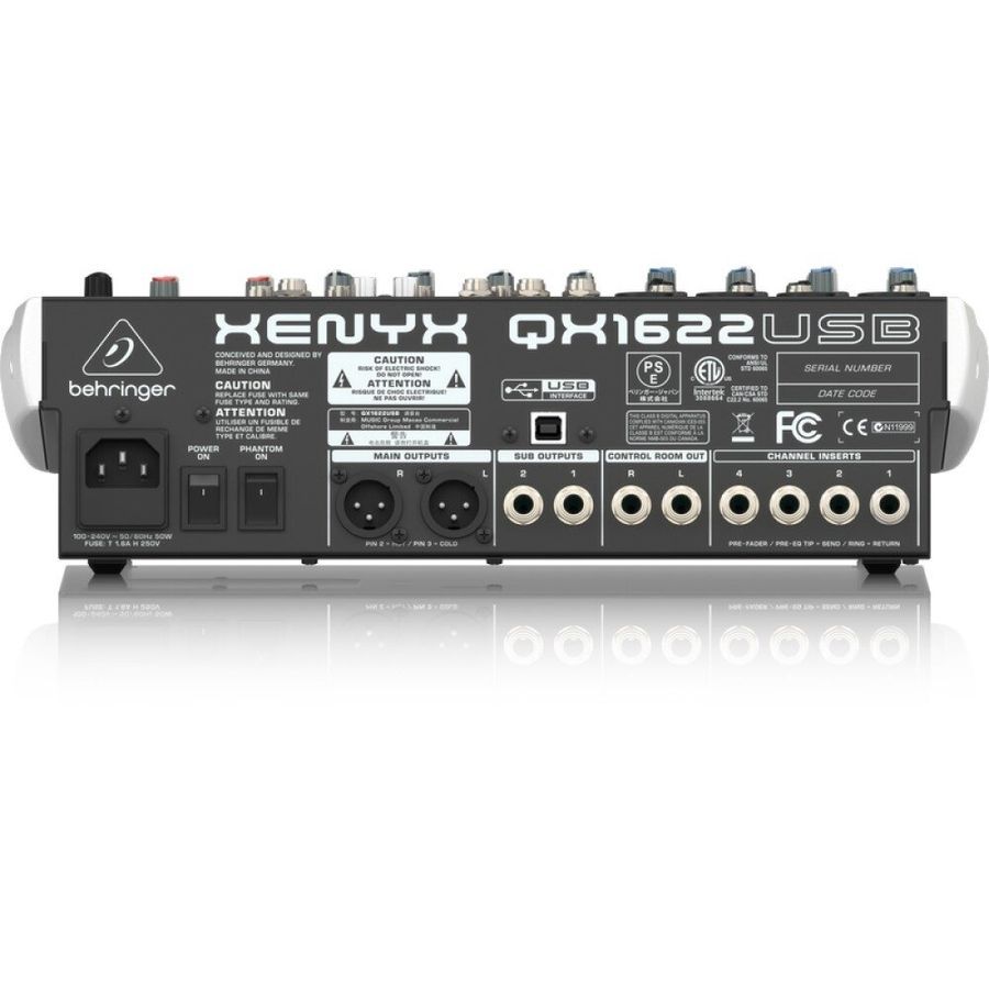 Микшерный пульт Behringer XENYX QX1622USB BE-0734 фото