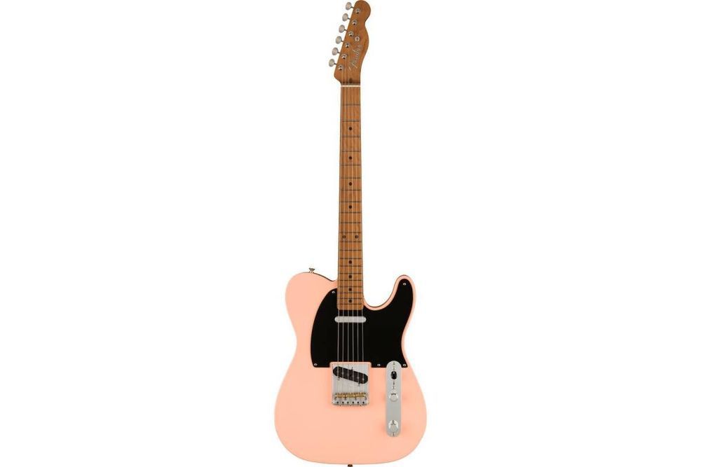 FENDER VINTERA '50s TELECASTER LTD ROASTED MAPLE SHELL PINK Електрогітара FE-0634 фото