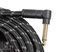 FENDER CABLE DELUXE SERIES 25' ANGLED BLACK TWEED Кабель инструментальный FE-0256 фото 4