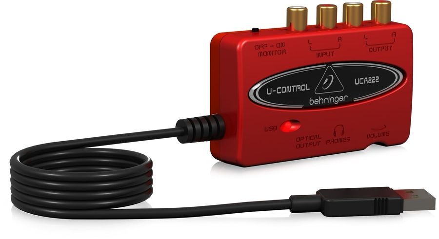 Behringer U-CONTROL UCA222 Аудиоинтерфейс BE-0599 фото