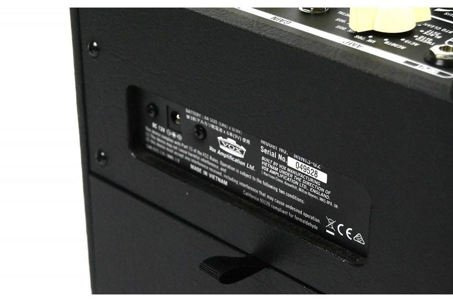 VOX MINI3-G2-BK Гітарний комбопідсилювач VO-0026 фото