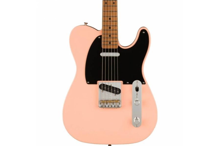 FENDER VINTERA '50s TELECASTER LTD ROASTED MAPLE SHELL PINK Электрогитара FE-0634 фото