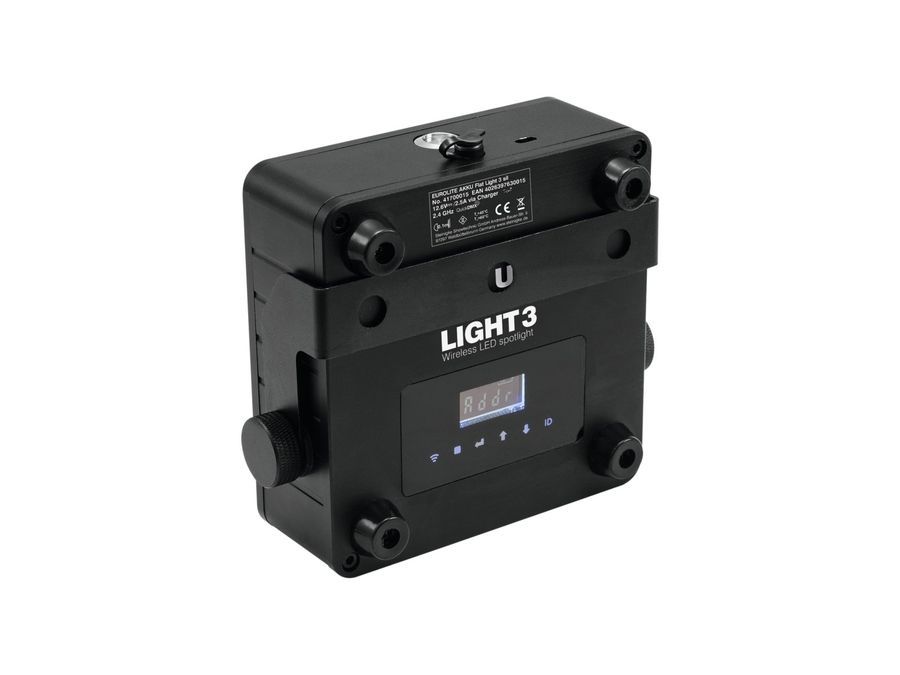 EUROLITE AKKU Flat Light 3 bk EL-0280 фото