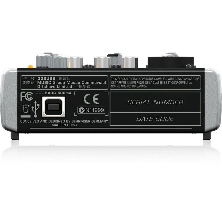 Аналоговый микшер Behringer Xenyx 302USB BE-0721 фото