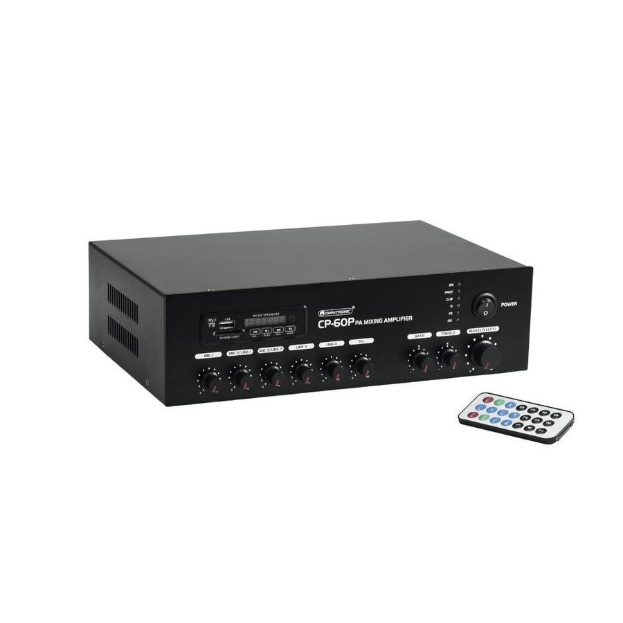 Монофонічний підсилювач Omnitronic CP-60P OM-1103 фото
