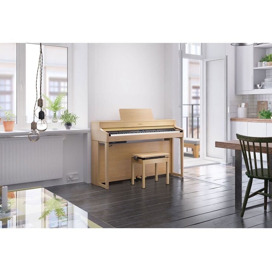 Цифровое пианино Roland HP702 светлый дуб RO-2674 фото