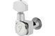FENDER LOCKING MACHINE HEADS FOR STRATOCASTER/TELECASTER ALL SHORT POST CHROME Колки для гитары FE-0398 фото 4