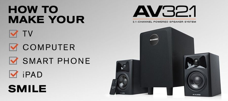 Студійний монітор M-Audio AV-32.1 MU-0049 фото