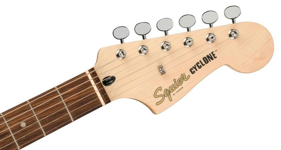 SQUIER by FENDER PARANORMAL CYCLONE LRL OLYMPIC WHITE Електрогітара SQ-0183 фото