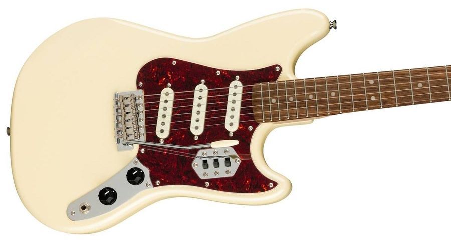 SQUIER by FENDER PARANORMAL CYCLONE LRL OLYMPIC WHITE Електрогітара SQ-0183 фото