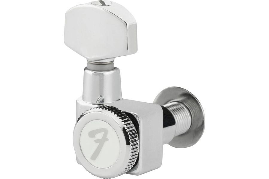 FENDER LOCKING MACHINE HEADS FOR STRATOCASTER/TELECASTER ALL SHORT POST CHROME Колки для гитары FE-0398 фото