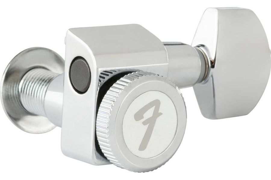 FENDER LOCKING MACHINE HEADS FOR STRATOCASTER/TELECASTER ALL SHORT POST CHROME Колки для гитары FE-0398 фото