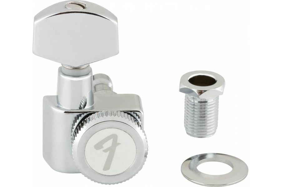 FENDER LOCKING MACHINE HEADS FOR STRATOCASTER/TELECASTER ALL SHORT POST CHROME Колки для гитары FE-0398 фото