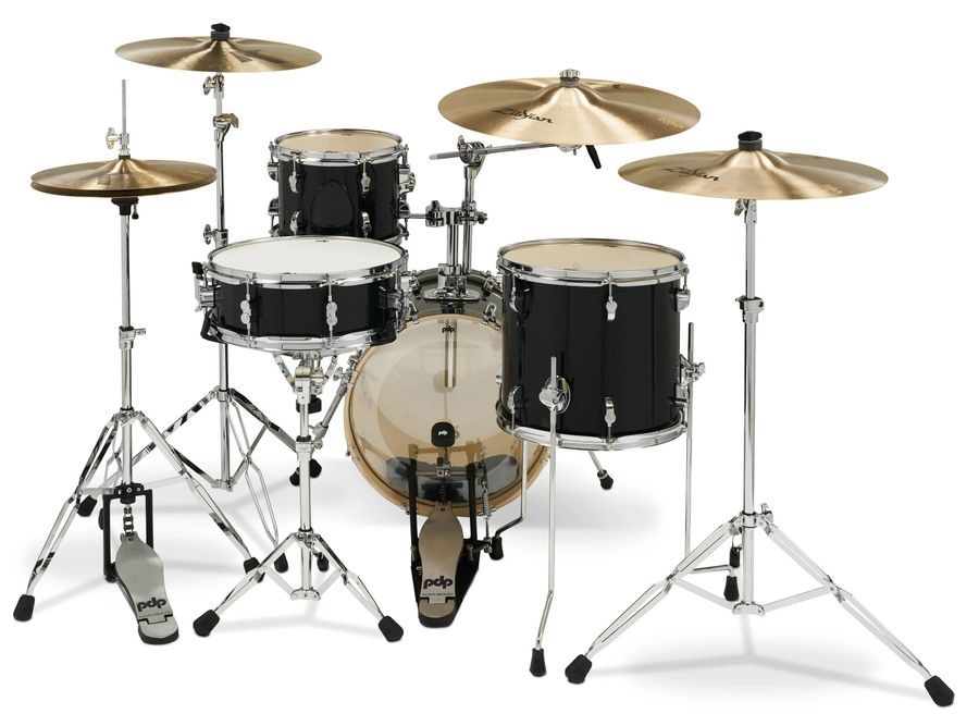 PDP PDNY1604EL New Yorker Shell Pack, 4-Piece Black Onyx Sparkle Finish Ply PD-0145 фото