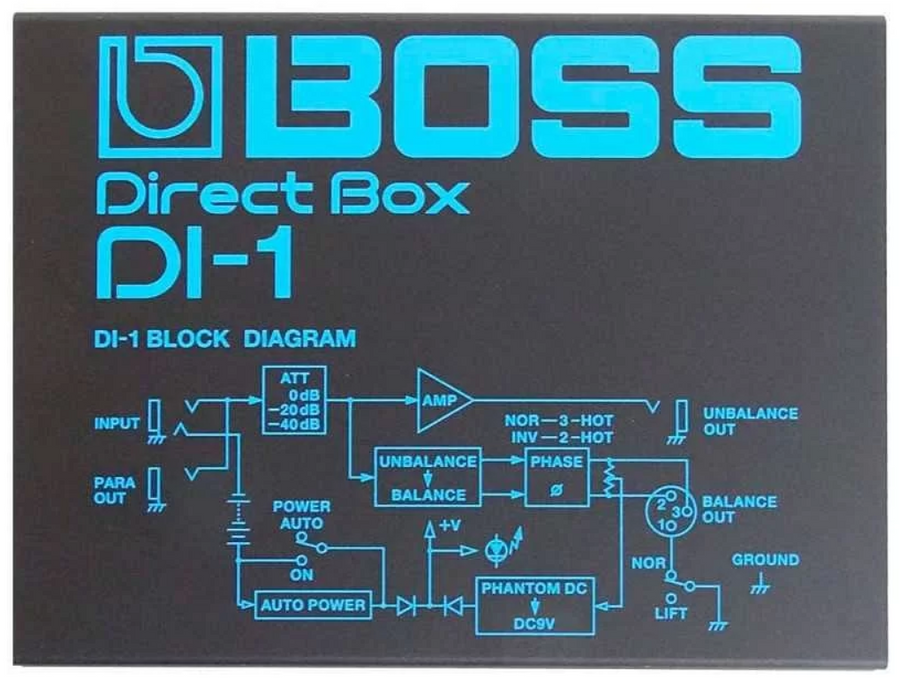Директ-бокс BOSS DI1 BO-0300 фото
