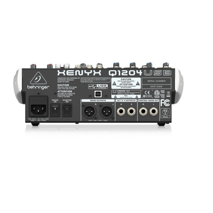 Микшерный пульт Behringer Xenyx Q1204USB BE-0726 фото