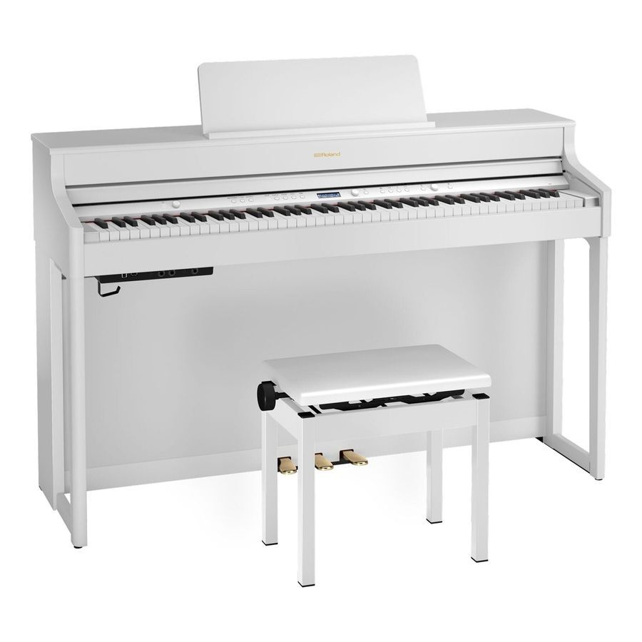 Цифрове піаніно Roland HP702 біле RO-2675 фото