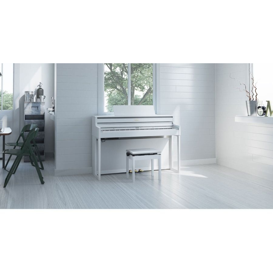 Цифрове піаніно Roland HP702 біле RO-2675 фото