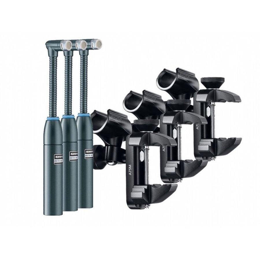 Комплект інструментальних мікрофонів Shure Beta 98 AMP C 3PK SH-0347 фото