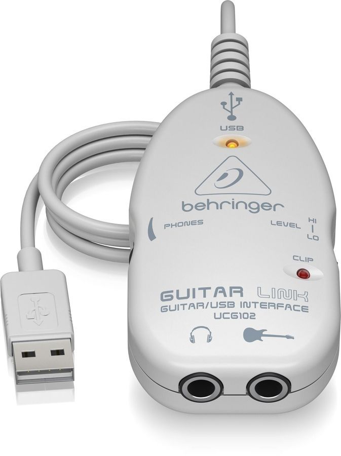 Аудиоинтерфейс Behringer UCG 102 Guitar Link BE-0600 фото