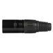 XLR разъем PROEL XLR3MVBK PR-5606 фото 4