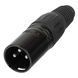 XLR разъем PROEL XLR3MVBK PR-5606 фото 2
