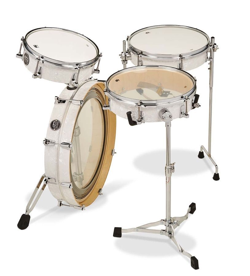 Ударна установка DW DRKTPFC04RKWM Performance 4-Piece Low Pro Drum Kit DW-0375 фото