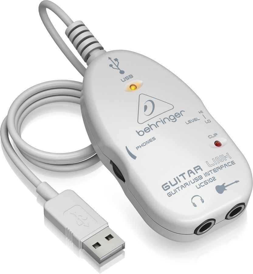 Аудиоинтерфейс Behringer UCG 102 Guitar Link BE-0600 фото